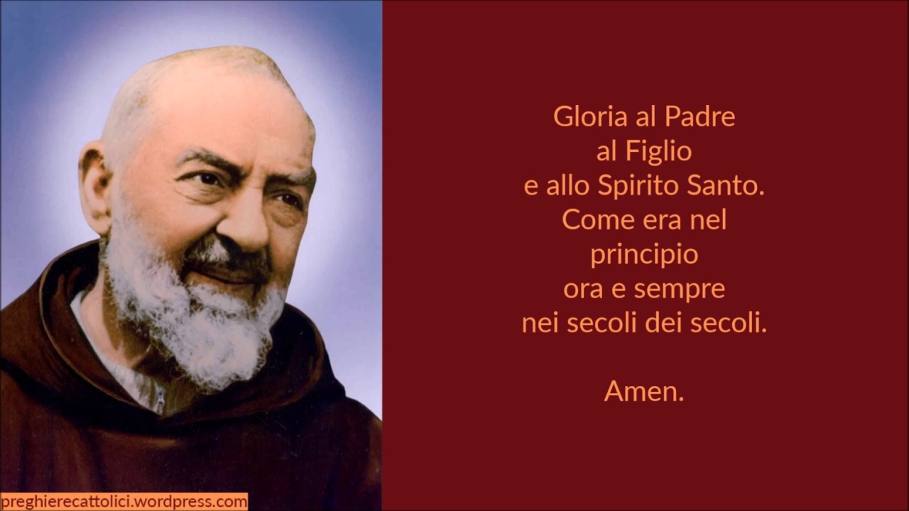 San Pio da Pietrelcina - Preghiera per ottenere la sua intercessione