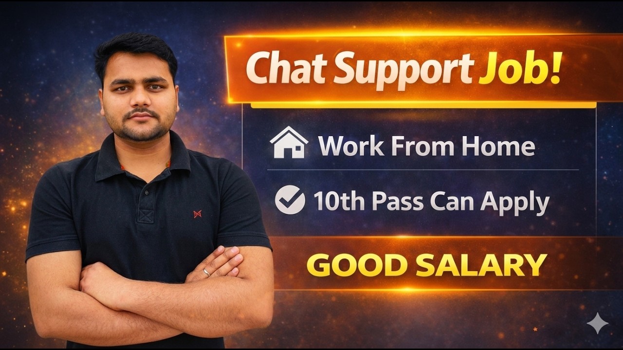🔴CHAT SUPPORT Work From Home Job | Remote Job 2026 | Work From Home Jobs | Work From Home Jobs 2026