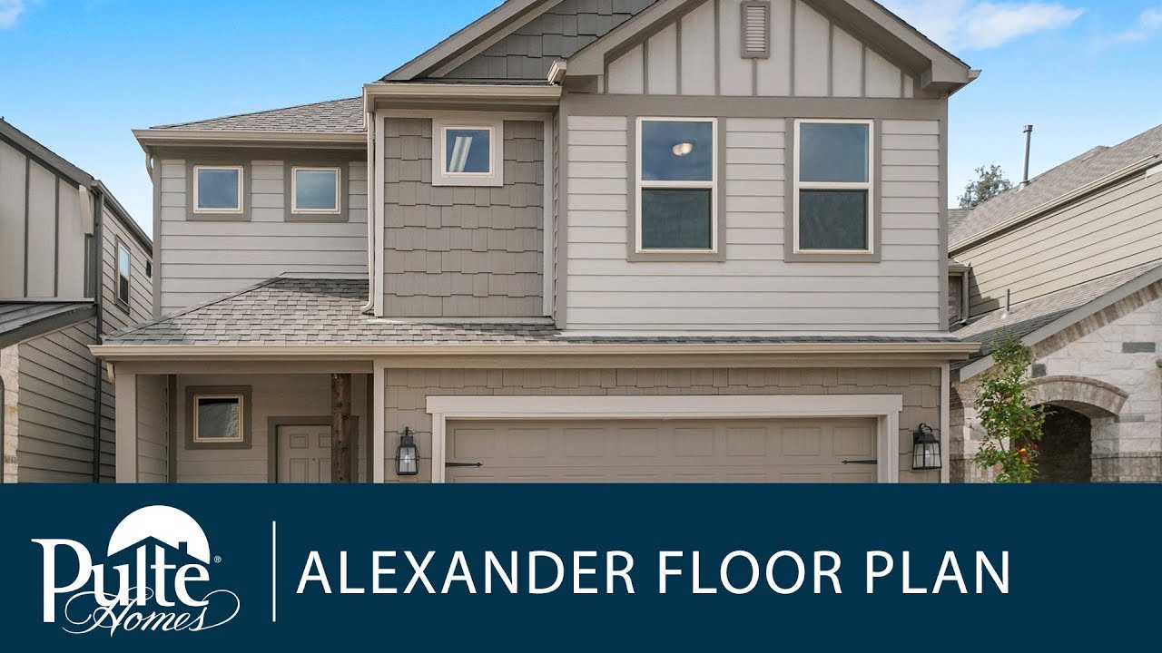 New Home Design | Two Story | Alexander | Home Builder | Pulte Homes