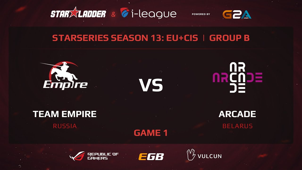 Empire vs Arcade, StarSeries 13 EU+CIS, Game 1