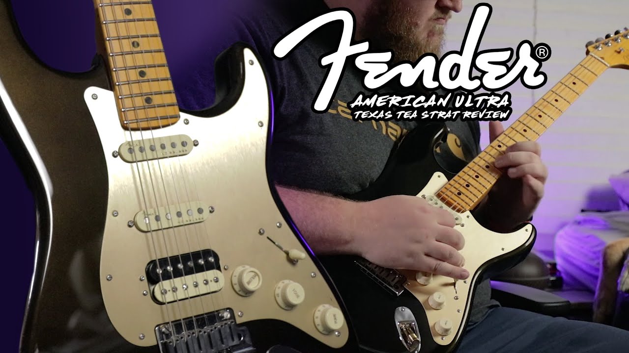 Обзор гитары Fender American Ultra Strat (HSS TEXAS TEA)