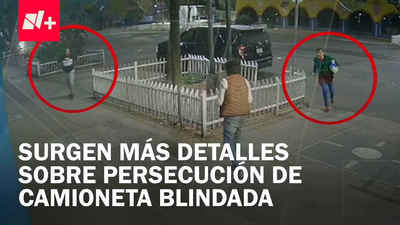 Persecución a camioneta blindada: Continúa búsqueda de dos personas que tripulaban el vehículo