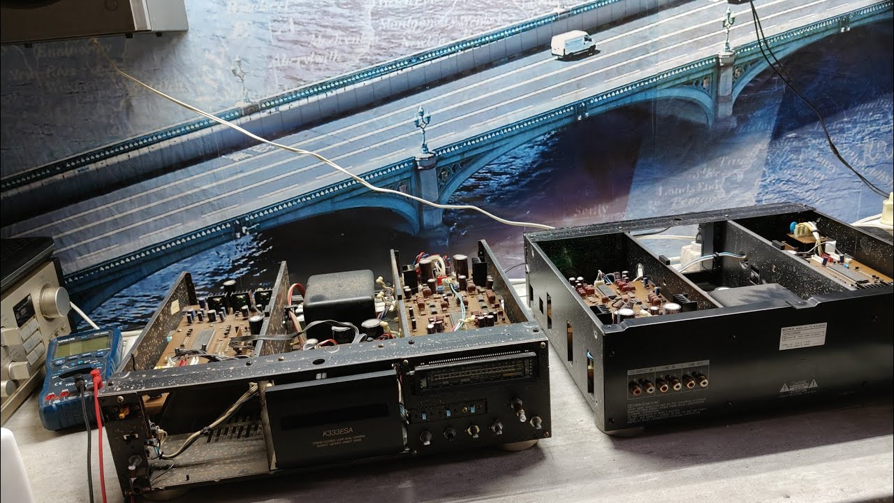 Akai GX-R88. Sony TC-K333ESA