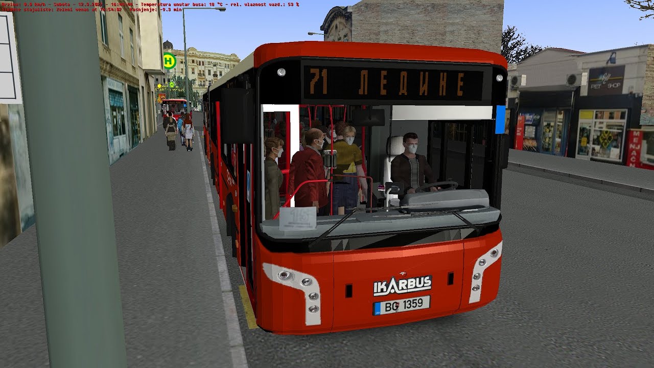 Omsi 2 - Belgrade - Line 71 - Ikarbus IK 218A 2008