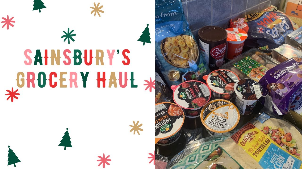 Sainsbury’s Grocery Haul | Weekly Food Shop | 29th November 2024