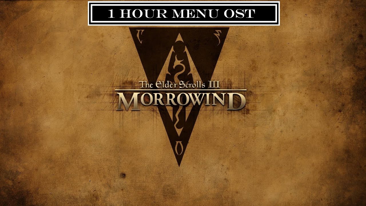 Elder Scrolls Morrowind OST Menu Theme - 1 Hour of Nostalgic Bliss