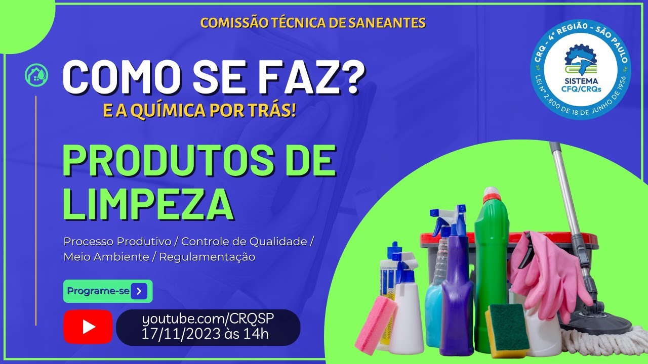 Como se Faz Produtos de Limpeza?