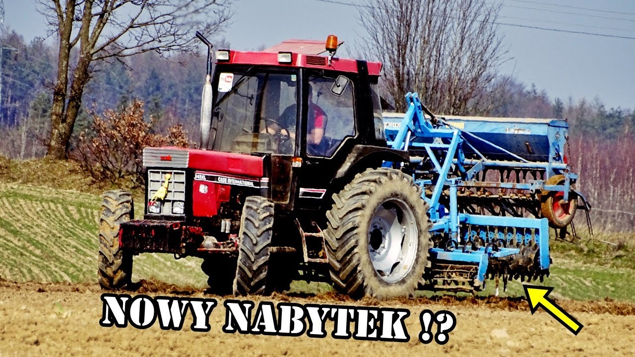 Nowy Nabytek !? Agregatowanie i Siew Owsa 2020 ! Case, Mandam, Nordsten