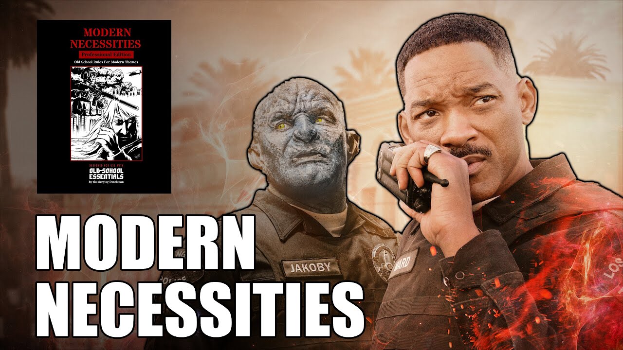 Old School Essentials Gets Modern Necessities (MACHINE GUNS)