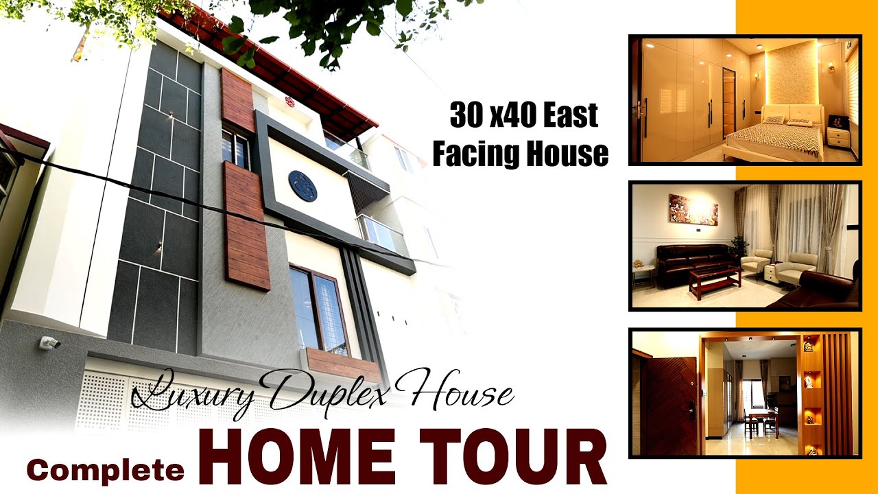 30x40 East Facing House | Banashankari | kites design construction