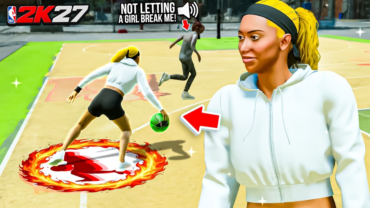 I MADE The FIRST FEMALE DRIBBLE GODDESS in NBA 2K27 and I'M UNGUARDABLE - BEST BUILD 2K27