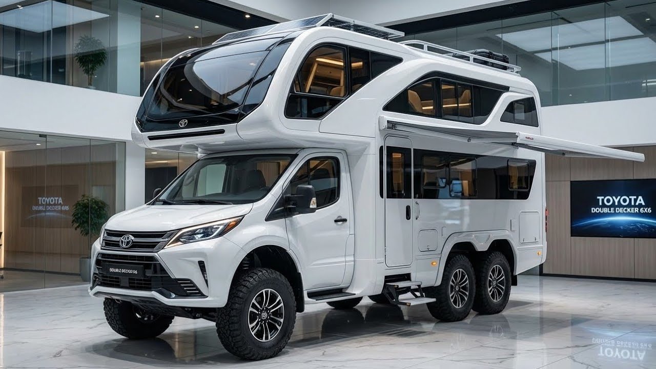 Самый футуристический в мире автодом Toyota 2026 года | Двухэтажный автодом