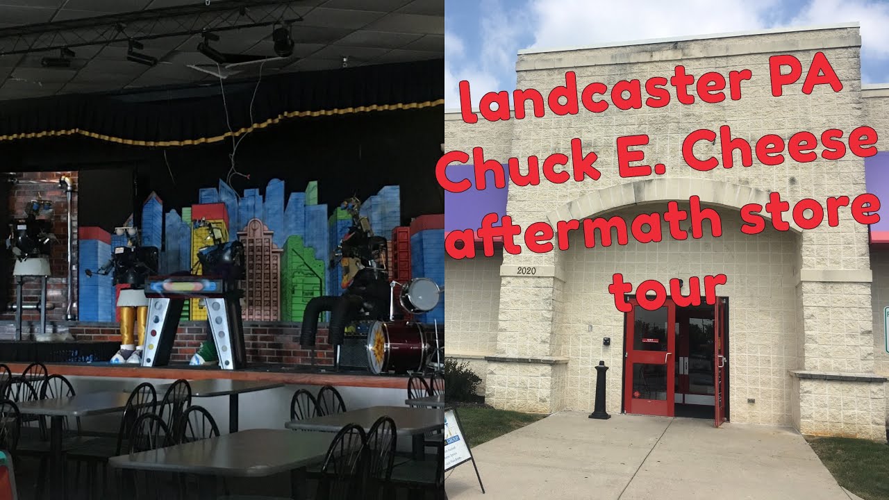 Landcaster PA Chuck E. Cheese aftermath store tour