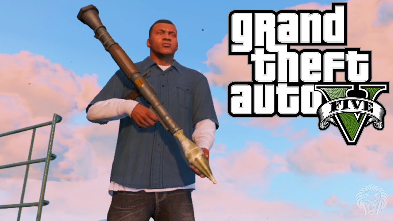 GTA 5: Место действия РПГ + Игровой процесс со стрельбой! Где найти гранатомёт для РПГ (Grand The...