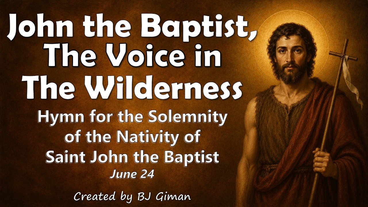 HYMN FOR THE SOLEMNITY OF THE NATIVITY OF ST. JOHN THE BAPTIST | JUNE 24
