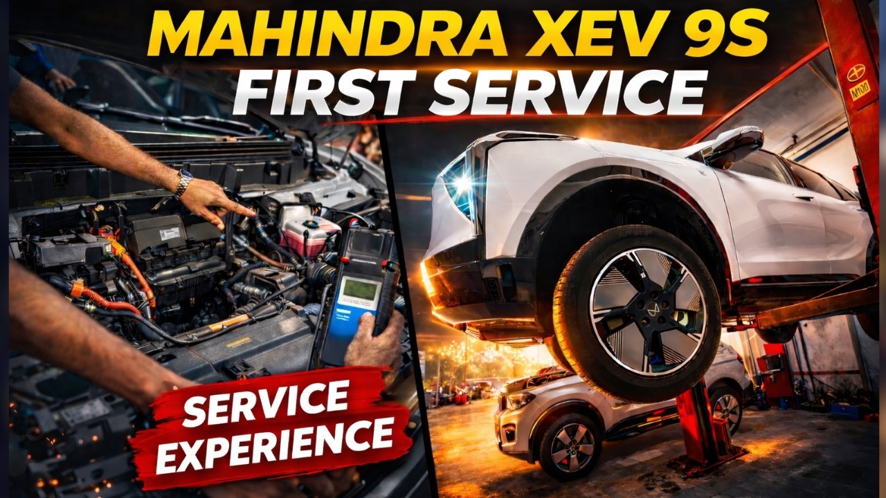 XEV 9S FIRST SERVICE 2000KMs | DETAILED INFO | CARINTELIO #mahindra #automobile #electric #car