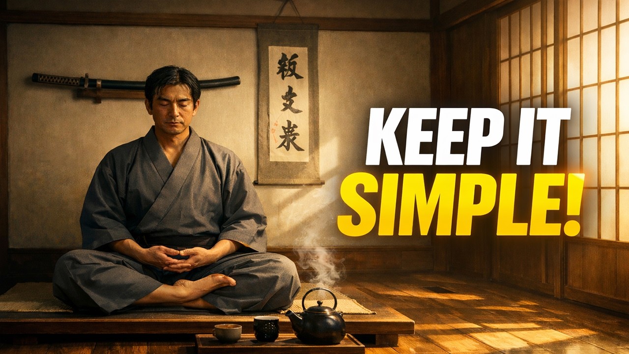 Train Your Brain to Live a Simple Life | Ancient Japanese Philosophy