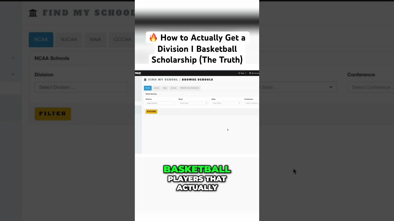 🔥 How to Actually Get a Division I Basketball Scholarship (The Truth)