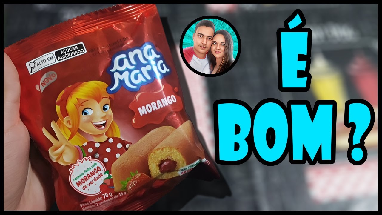 Bolinho Ana Maria Morango