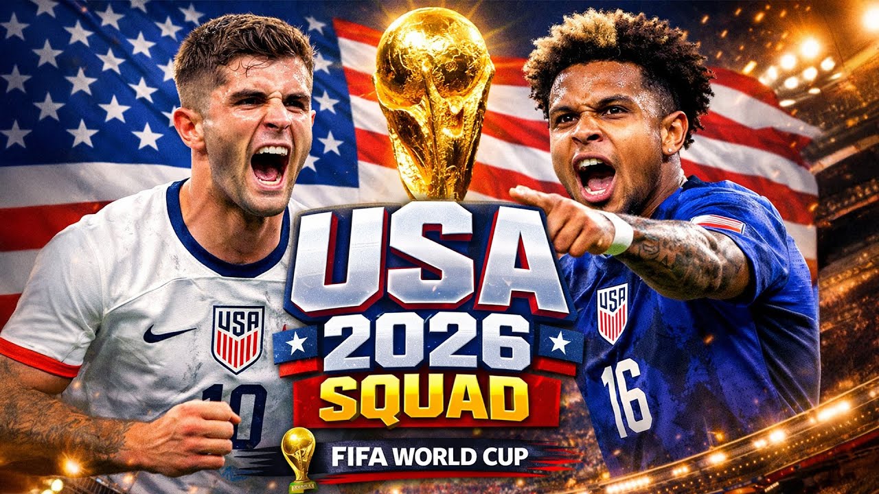 USA World Cup Squad 2026 (Projected) — Pulisic, McKennie & FIFA’s Power Play