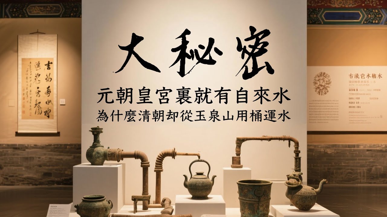 大秘密，元朝皇宮裏就有自來水,為什麼清朝又開始從玉泉山用桶子運水?