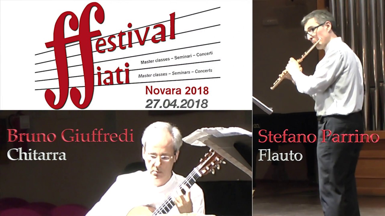 Bruno Giuffredi & Stefano Parrino plays Movido from sonatina by Radames Gnattali