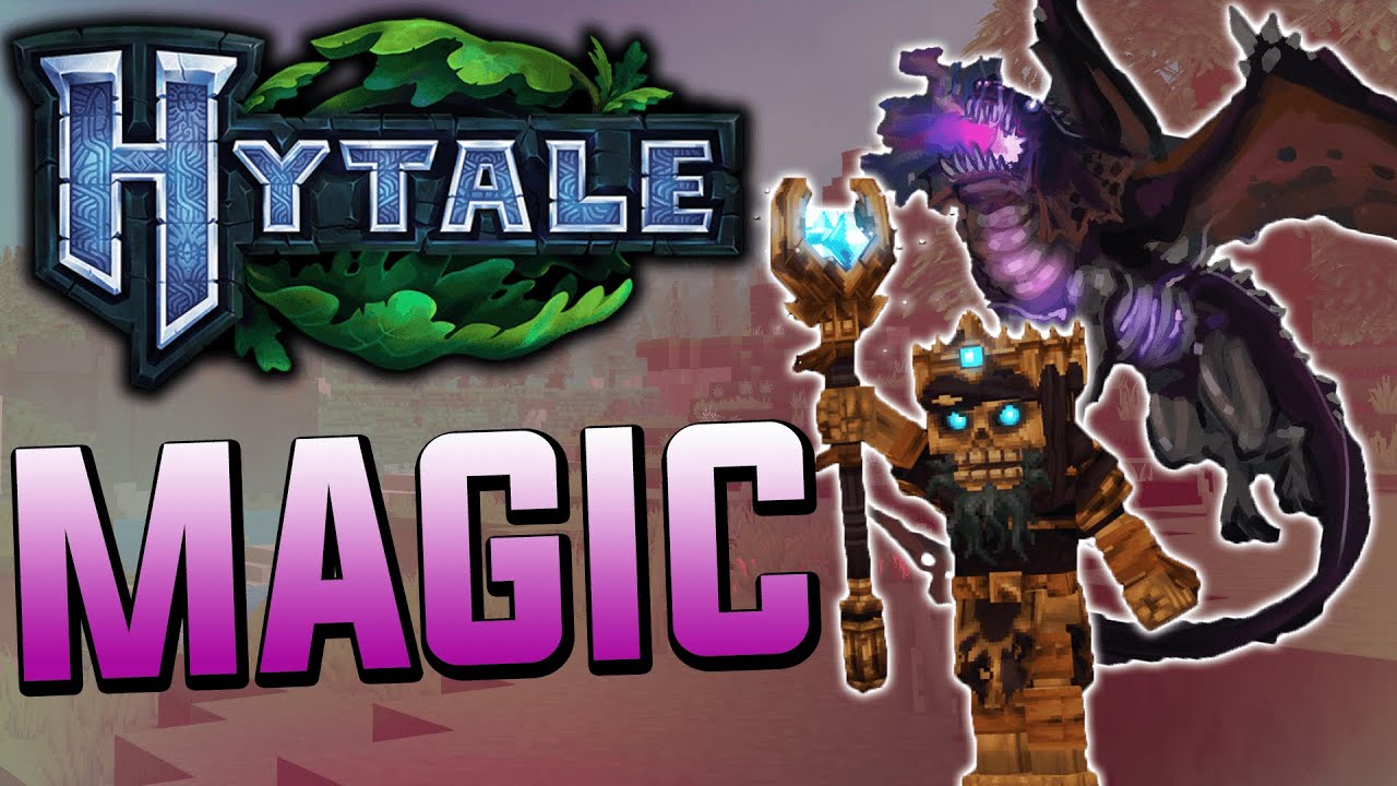 The Use Of Magic In Hytale || Gameplay, screenshots & more!