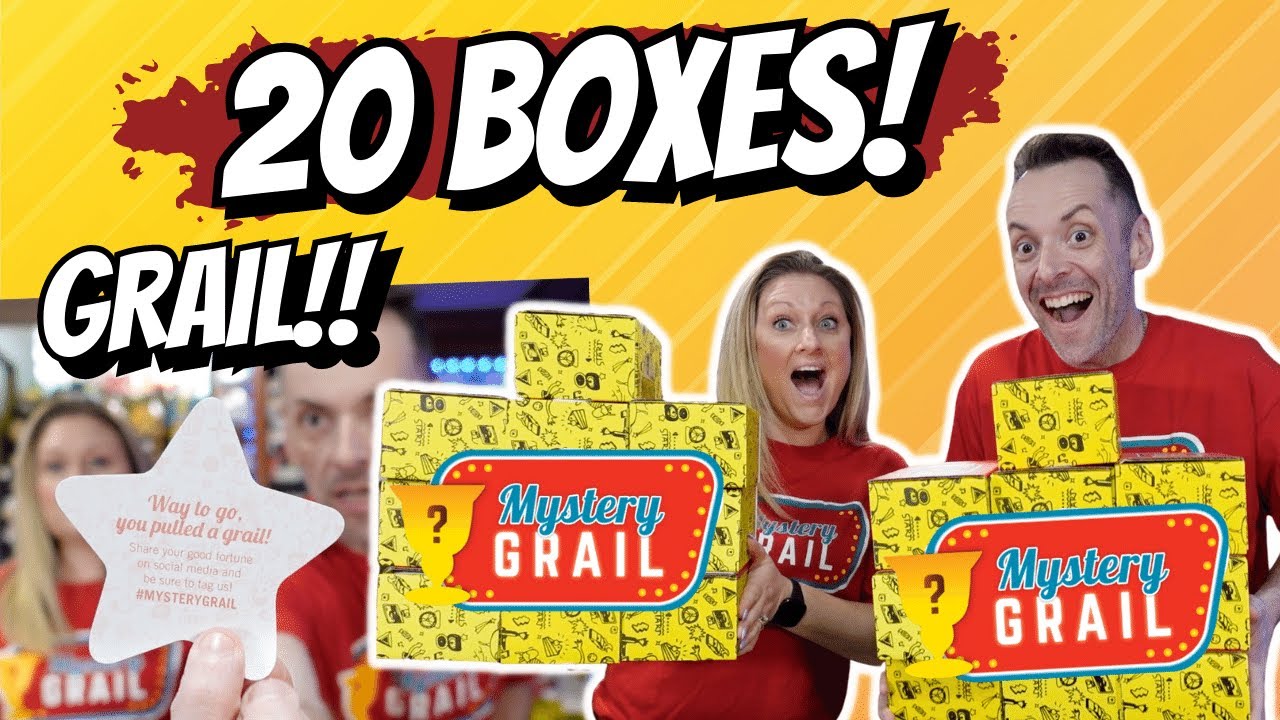 GRAIL!! 20 box Mystery Grail Funko pop Mystery box Unboxing!