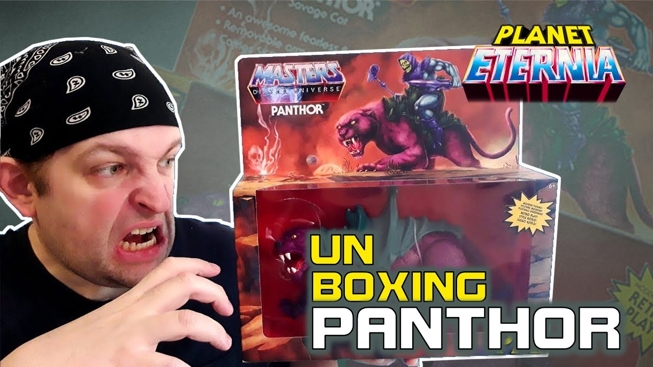 Unboxing MotU Origins: Panthor | PlanetEternia