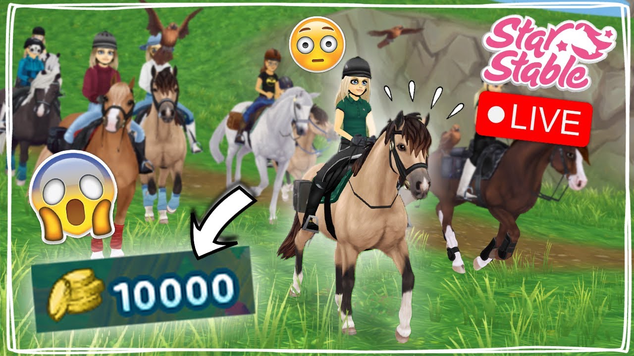 10.000 JORVIK SHILLINGEN UITGEVEN TIJDENS DE LIVESTREAM 😱💸 | Star Stable Online | Daphne draaft door