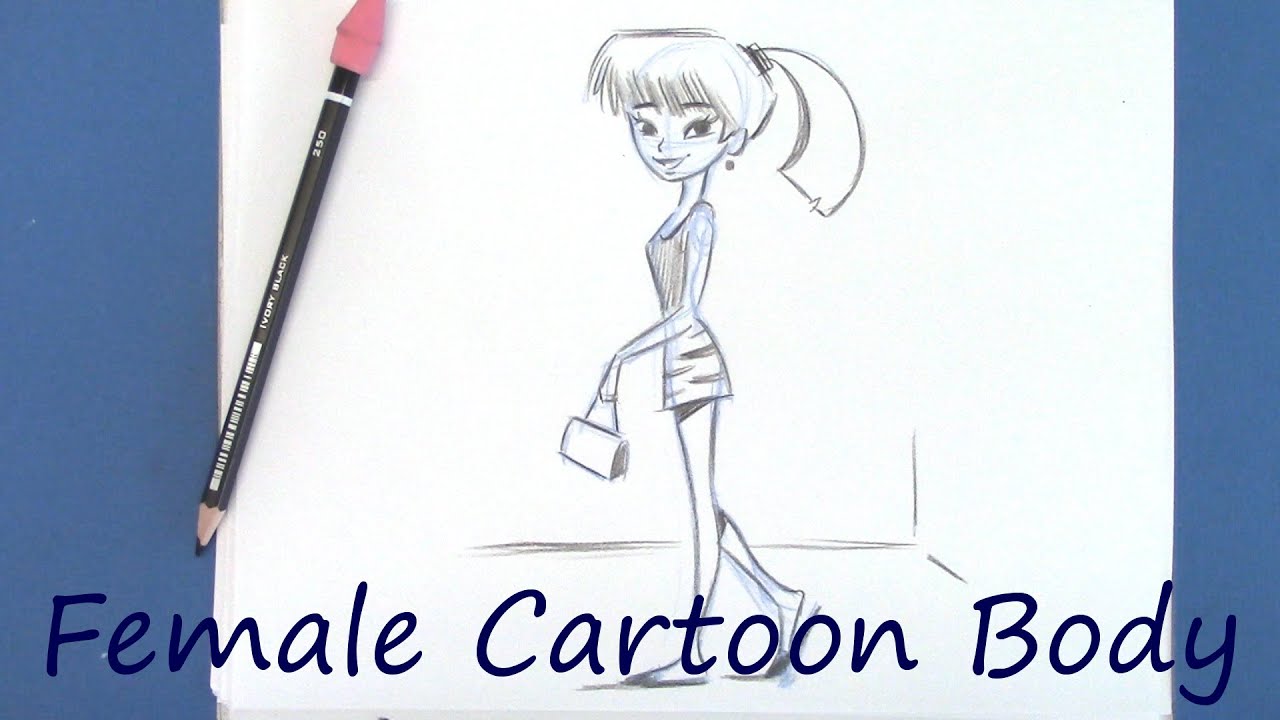 How to Draw a Female Body for Beginners - Step by Step