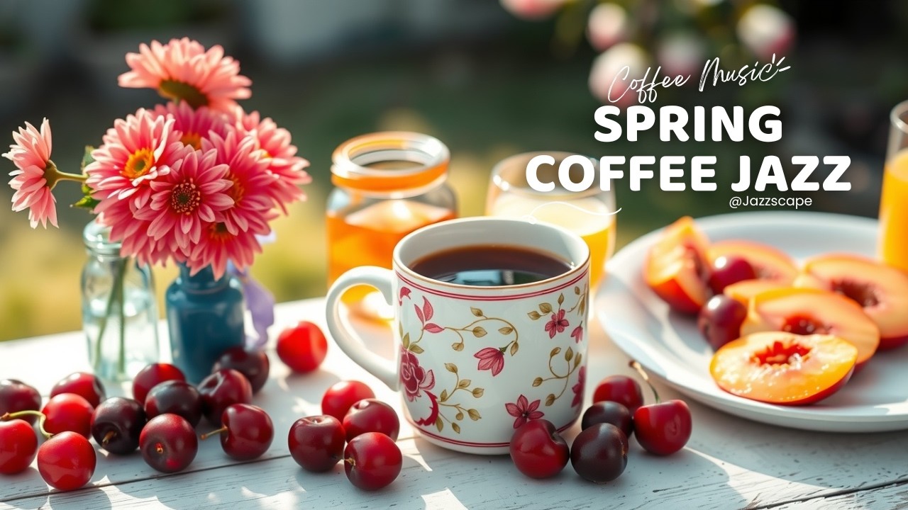 Morning Coffee Shop Jazz ☕ Soft Piano Jazz & Smooth Bossa Nova Instrumental for Positive Vibes