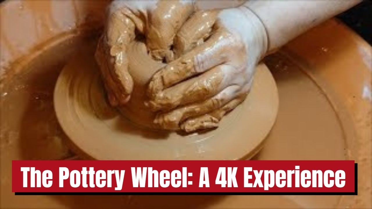 This is my first video working on the pottery wheel and with 4K resolution