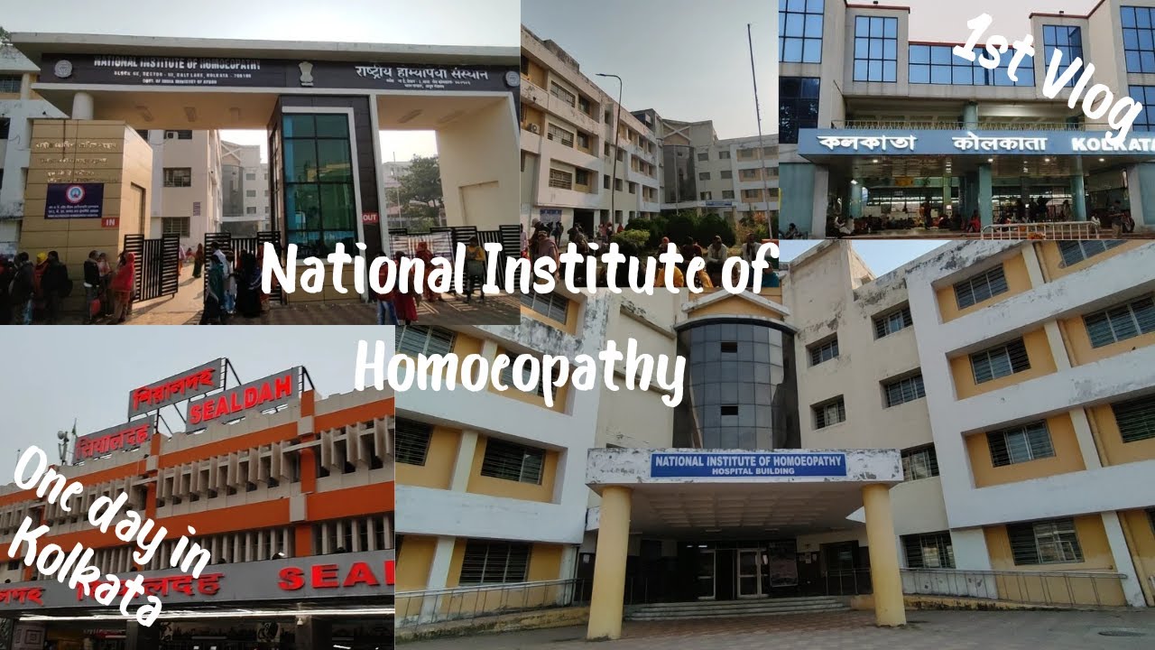 National Institute of Homoeopathy | One day in Kolkata | #vlog