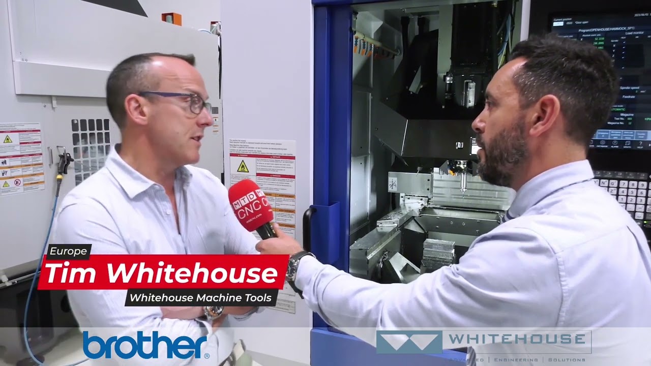 The fastest machine tools in the world - Brother at Whitehouse Machine Tools (UK&Ireland) #ukmfg