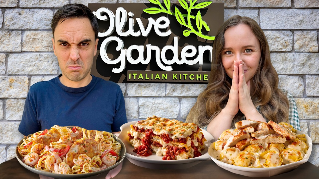 An Italian Tries the Olive Garden Menu