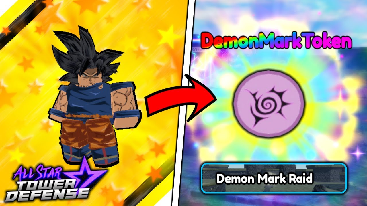 7 Star UI Goku DESTROYS Demon Mark Raid (Meliodas Material) Solo Gameplay | All Star Tower Defense