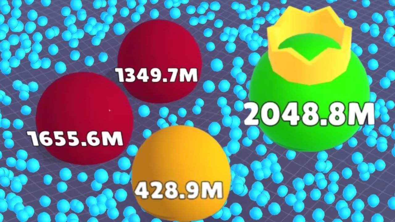 Record-Breaking Score: 2048.8M! | Balls.io Legendary Battle