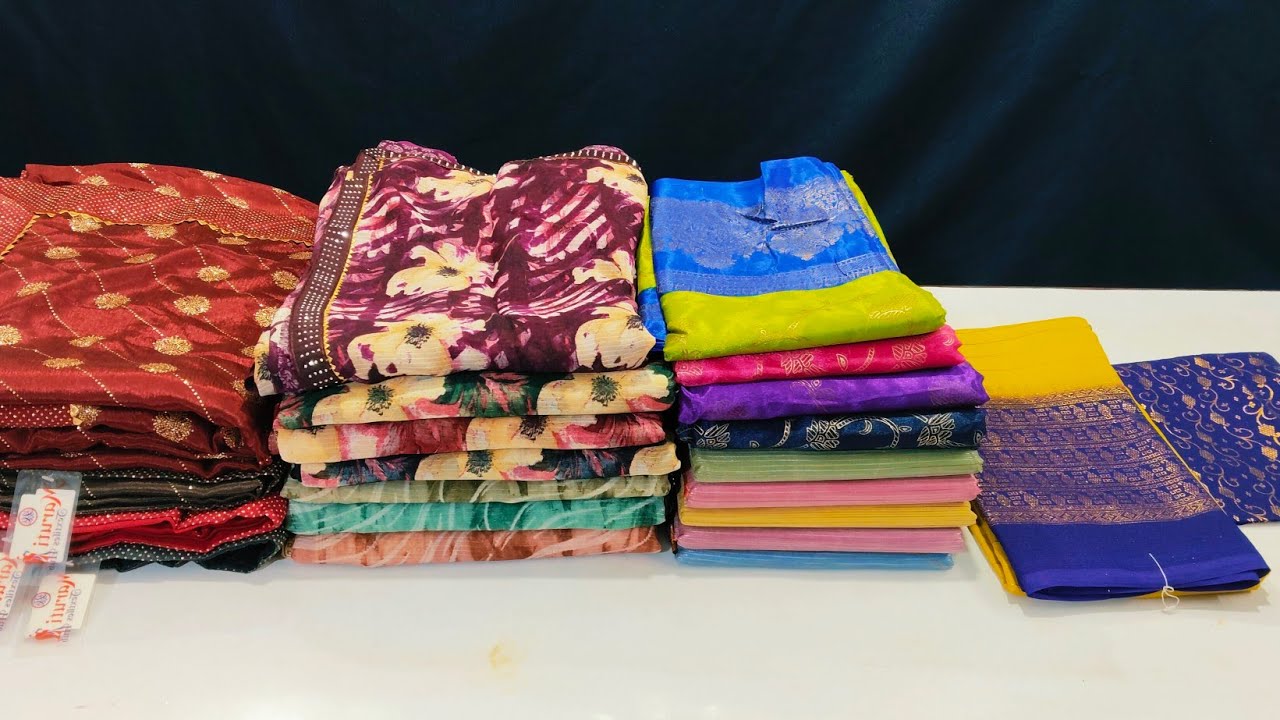 Summer special ⚜️ offer  just 380+ shi ⚜️with blouse collection⚜️ don't miss this offer⚜️ 