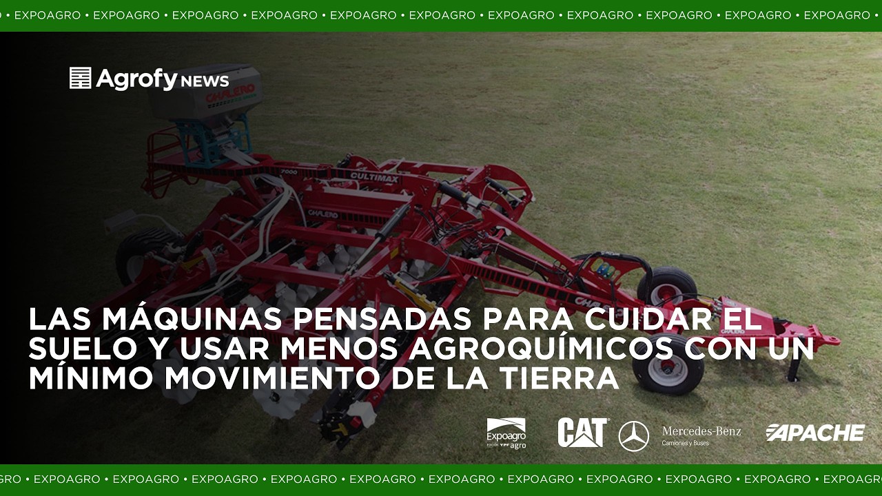 Las máquinas pensadas para cuidar el suelo y usar menos agroquímicos