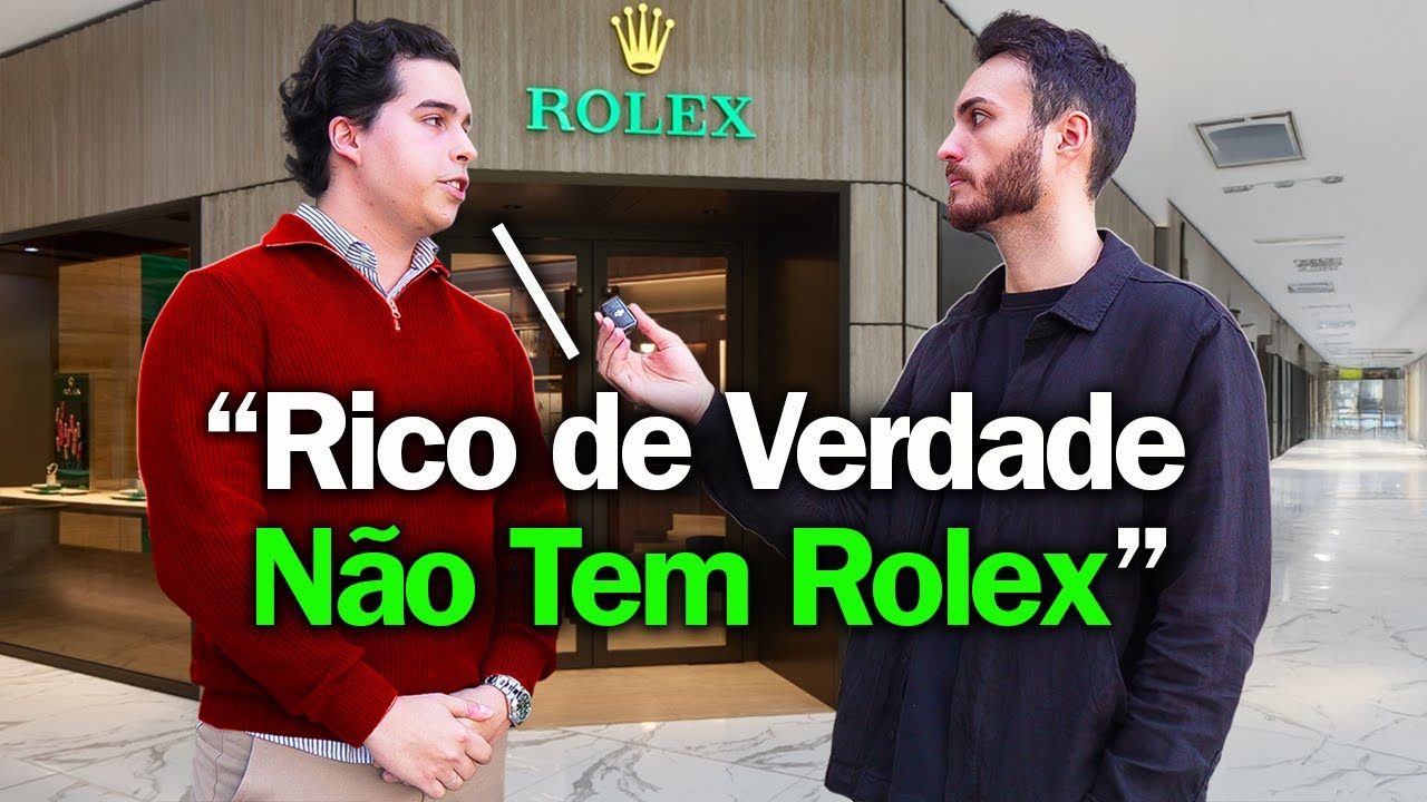 Entrevistando Donos de Relógios de Luxo