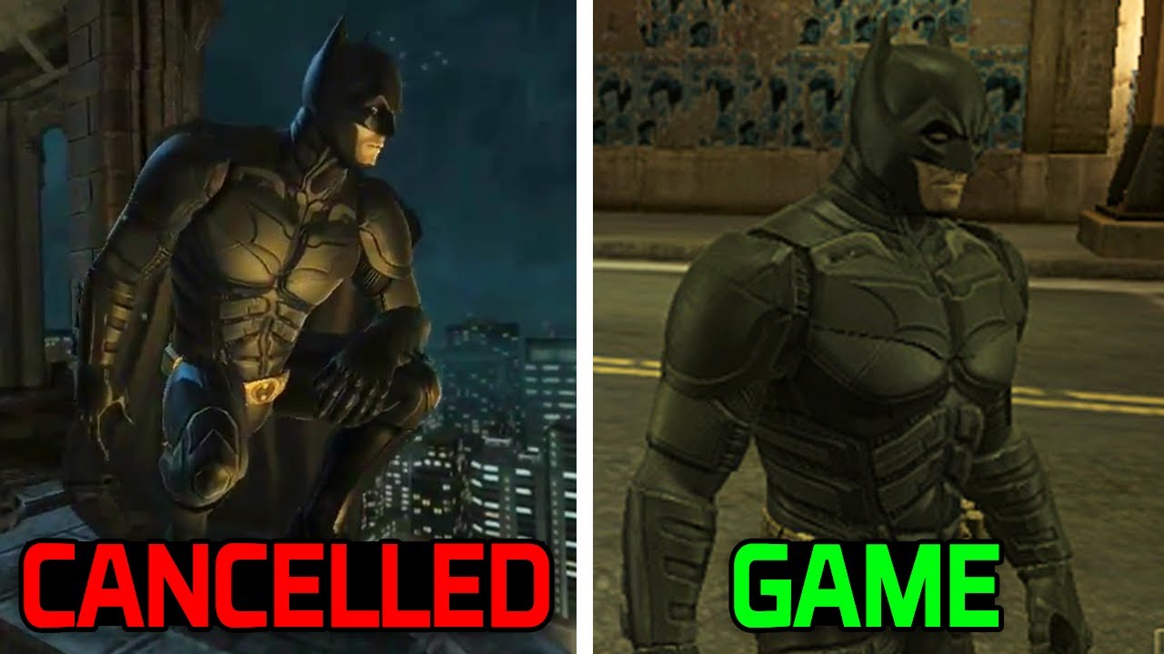 So... This CANCELLED Batman Game Looked INCREDIBLE
