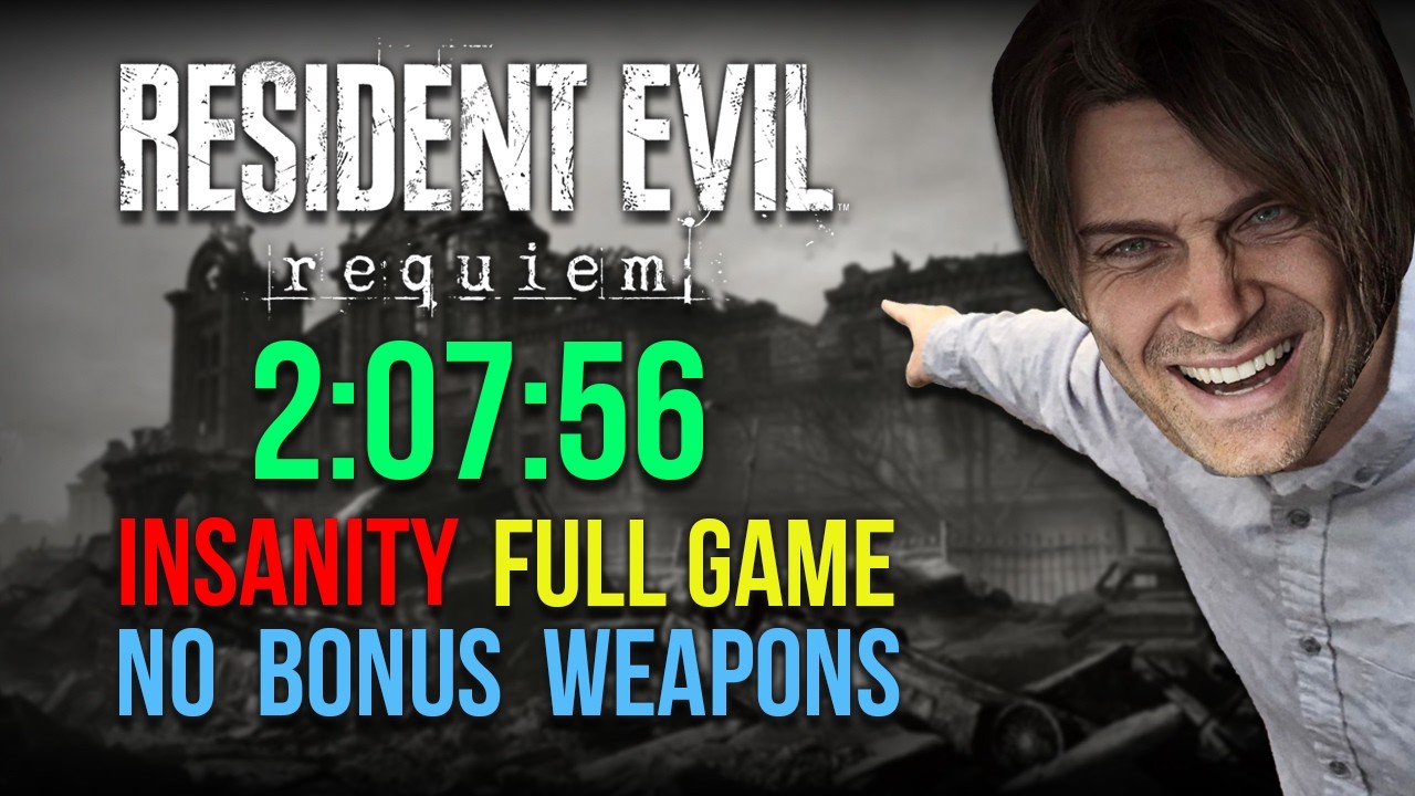 Resident Evil Requiem INSANITY Speedrun in 2:07:56 (Full Game)