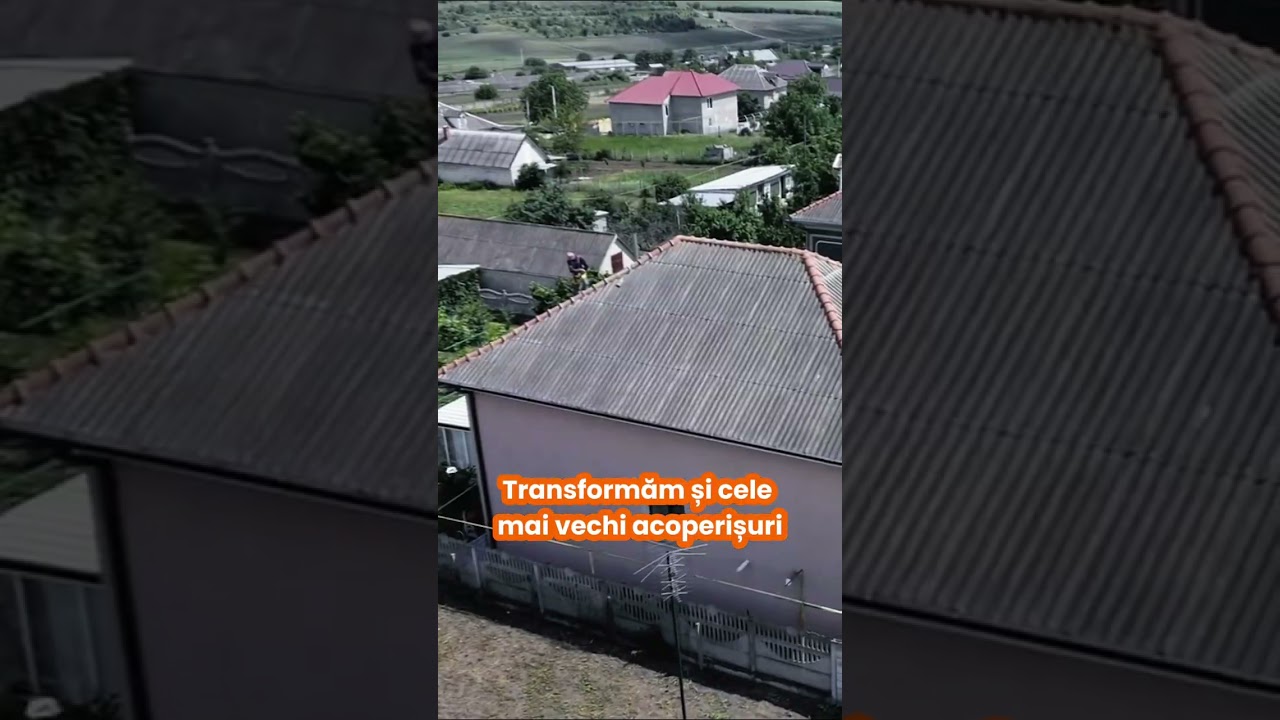 📌 079 123 004  Curățare și vopsire acoperiș - rezultatul care se vede!