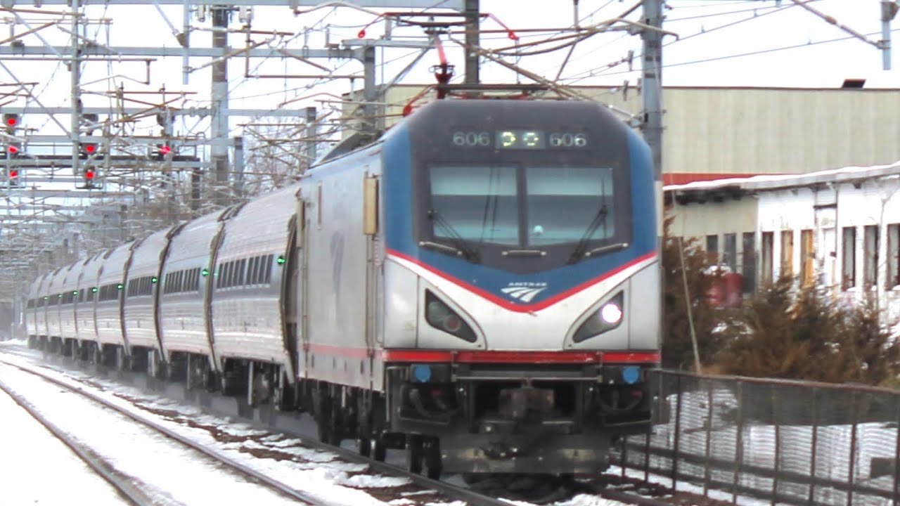 An hour of Railfanning at Readville with only 1 #Amtrak