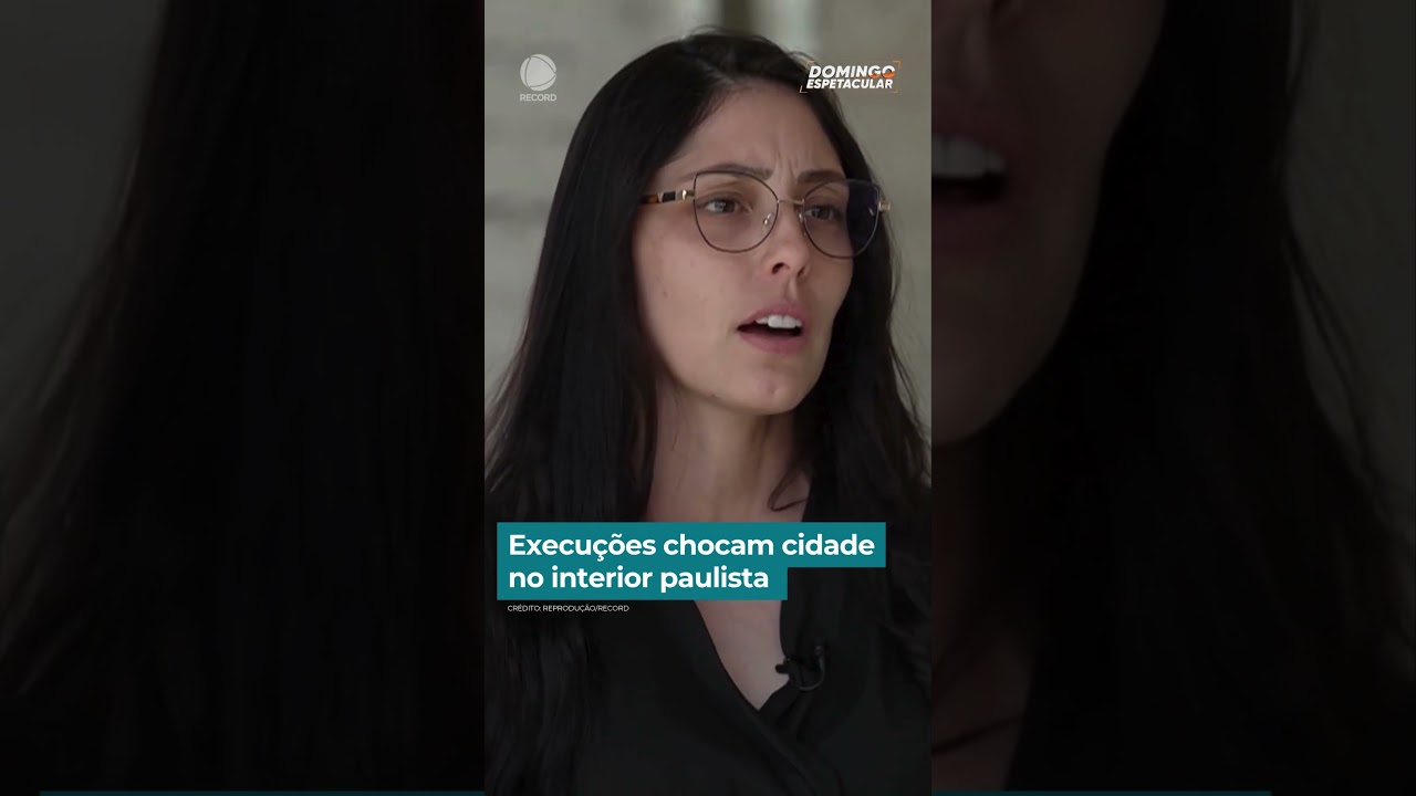 Execu&ccedil;&otilde;es chocam cidade no interior paulista | #DomingoEspetacular #Shorts