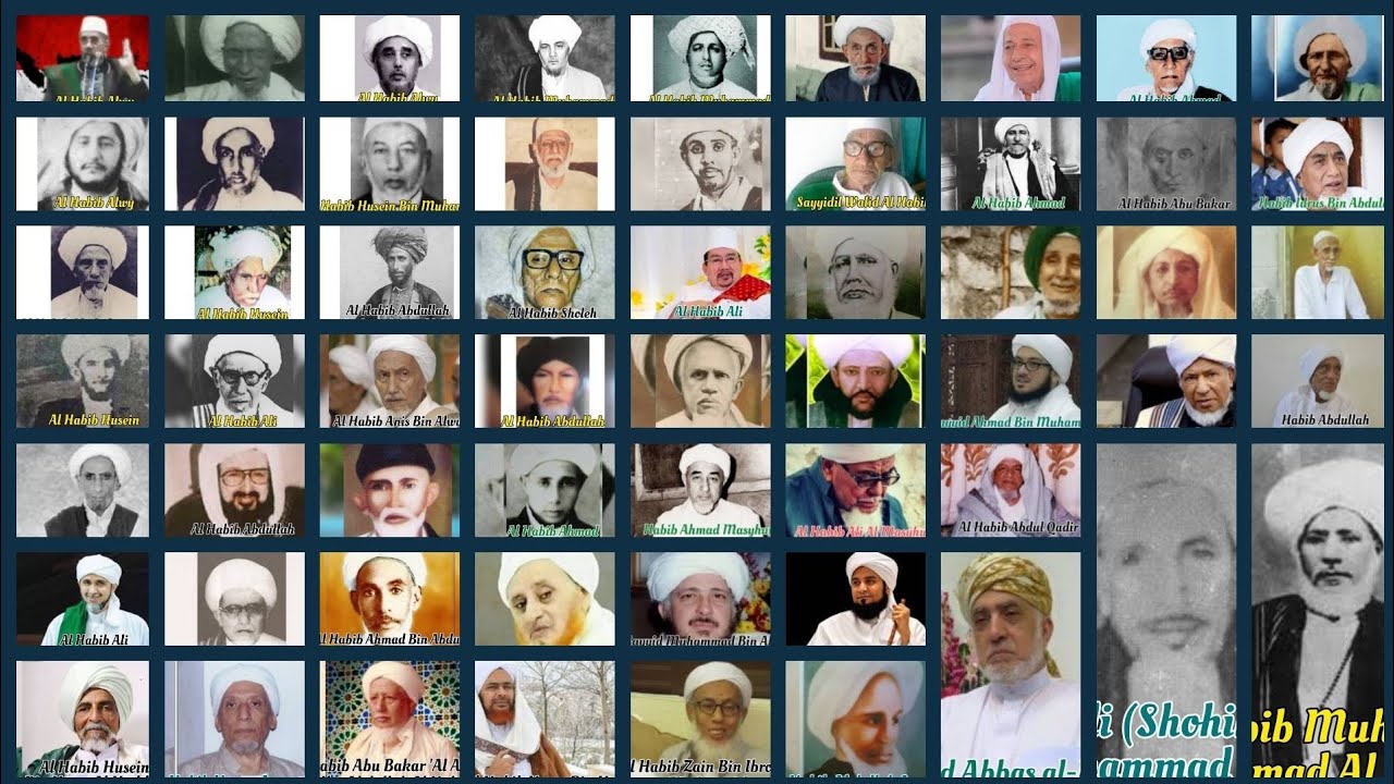 Foto Ulama Dan Habaib Yang Paling Terkenal