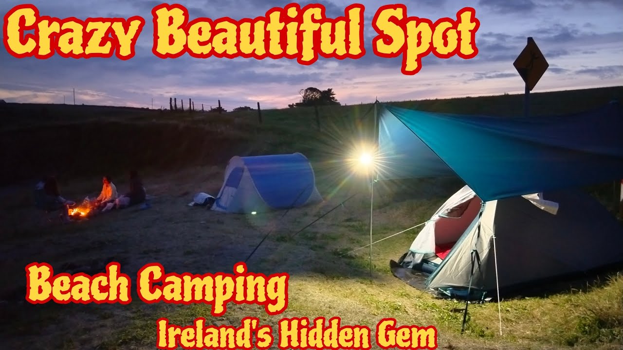 This Place is AMAZING | IRELAND's Hidden Gem | Beach Camping 
