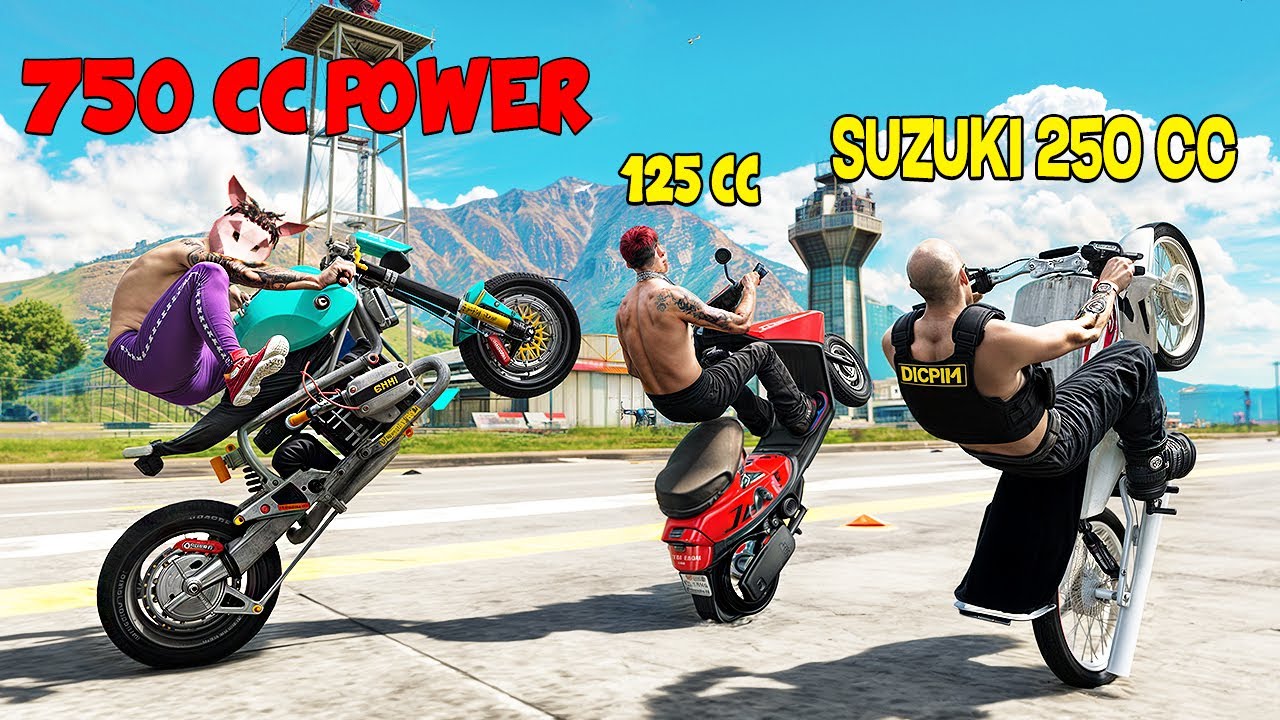 Moto Super De 750 CC Proyecto Mejorado De Arrancones Sorprendo A Mis Amigos En GTA RP /Cerdito Rp