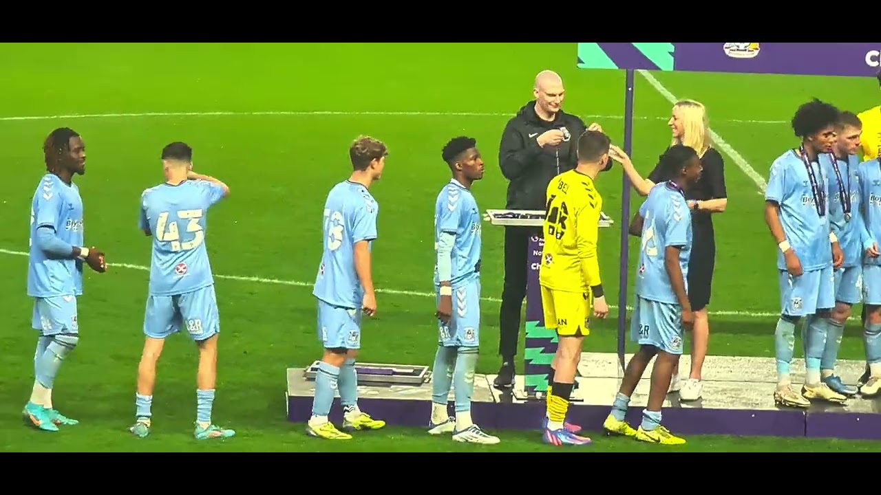 Coventry City U23's Final Champions 2023